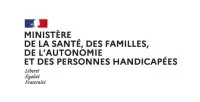 Logo Ministère de la Santé, des Familles, de l’Autonomie et des Personnes handicapées